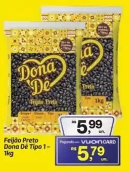 Fort Atacadista Feijão Preto Dona De Tipo 1 oferta