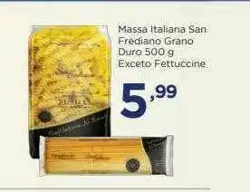 Massa Italiana San Frediano Grano Duro Exceto Fettuccine