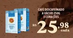 Bahamas Supermercados Café descafeínado a vácuo 3 corações oferta