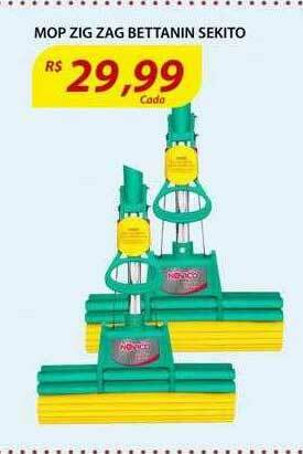 Assaí Atacadista Mop Zig Zag Bettanin Sekito oferta