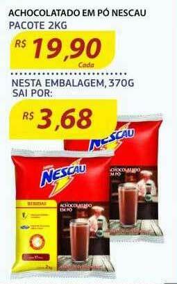 Assaí Atacadista Achocolatado Em Pó Nescau oferta