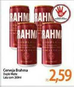 Atacadão Cerveja Brahma Duplo Malte oferta