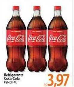 Atacadão Refrigerante Coca-cola Pet Com 1l oferta