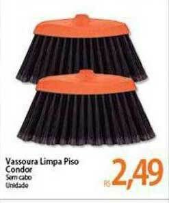 Vassoura Limpa Piso Condor