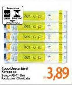 Atacadão Copo Descartável Kerocopo oferta