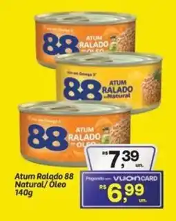 Fort Atacadista Atum Ralado 88 Natural/Óleo oferta