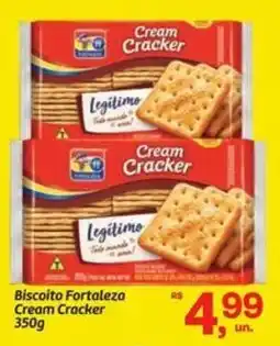 Fort Atacadista Biscoito Fortaleza Cream Cracker oferta