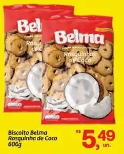 Fort Atacadista Biscoito Belma Rosquinha de Coco oferta