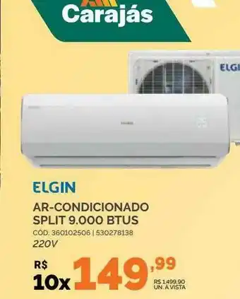 Elgin Ar-condicionado Split 9.000 Btus