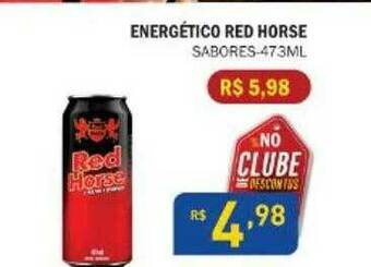 Decisão Atacarejo Energético Red Horse Sabores oferta