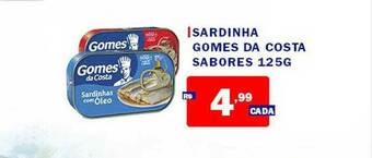 Extrabom Supermercados Sardinha Gomes Da Costa Sabores oferta