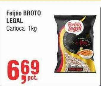 Higa Atacado Feijão Broto Legal oferta