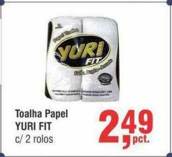 Higa Atacado Toalha Papel Yuri Fit oferta