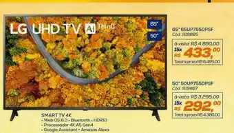 Lojas Colombo Smart Tv 4k Lg Uhd 65 oferta