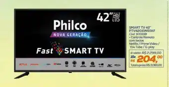 Lojas Colombo Smart 42 oferta