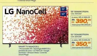 Lojas Colombo Smart Tv Nanocell 55 55nano755spa 50 oferta