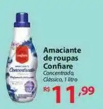 Nacional Amaciante De Roupas Confiare Concentrado Classico oferta