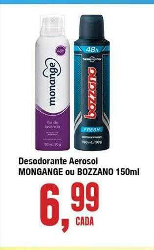 Rede Economia Desodorante Aerosol Monange Ou Bozzano oferta