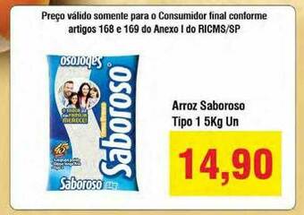 Arroz Saboroso Tipo 1