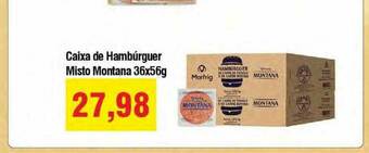 Caixa De Hambúrguer Misto Montana