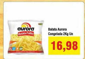 Batata Aurora Congelada