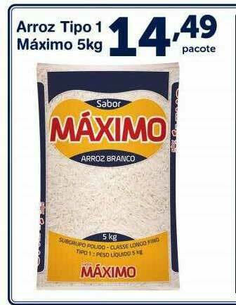 Roldão Arroz Tipo 1 Máximo oferta