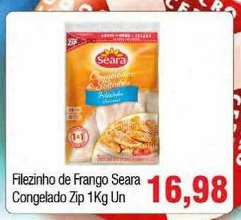 Filezinho De Frango Seara Congelado Zip