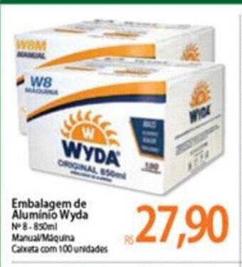 Atacadão Embalagem de Aluminio Wyda oferta
