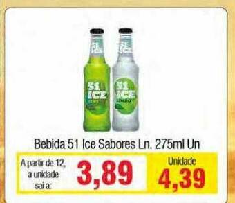 Spani Atacadista Bebida 51 Ice Sabores oferta