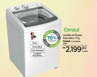 Zenir Consul Lavadora De Roupas Automática 12 Kg oferta