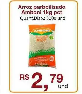 Arroz Parboilizado Amboni