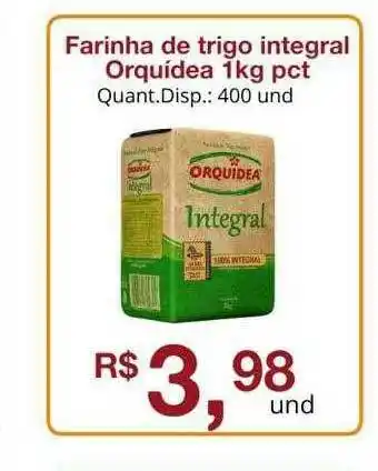 Farinha De Trigo Integral Orquídea