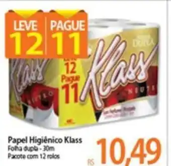 Atacadão Papel Higiénico Klass oferta