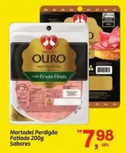 Fort Atacadista Mortadel Perdigão Fatiado Sabores oferta