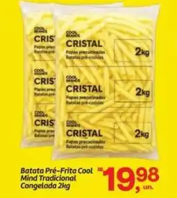 Fort Atacadista Batata Pré-Frita Cool Mind Tradicional Congelada oferta