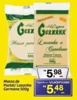 Fort Atacadista Massa de Pastel/Lasanha Germana oferta