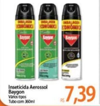 Atacadão Inseticida Aerosol Baygon 360ml oferta