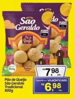 Fort Atacadista Pão de Queijo São Geraldo Tradicional oferta
