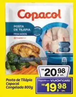 Fort Atacadista Posta de Tilápia Copacol Congelada oferta