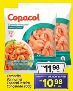 Fort Atacadista Camarão Vannamei Copacol Inteiro Congelado oferta