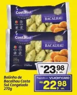 Fort Atacadista Bolinho de Bacalhau Costa Sul Congelado oferta