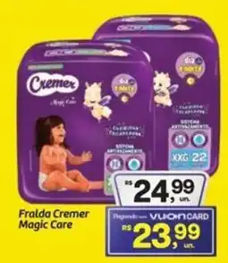 Fort Atacadista Fralda Cremer Magic Care oferta