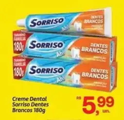 Fort Atacadista Creme Dental Sorriso Dentes Brancos oferta