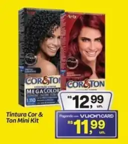 Fort Atacadista Tintura Cor & Ton Mini Kit oferta