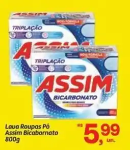 Fort Atacadista Lava Roupas Pó Assim Bicabornato oferta