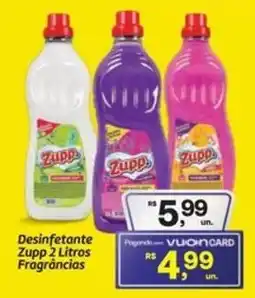 Fort Atacadista Desinfetante Zupp Fragrâncias oferta