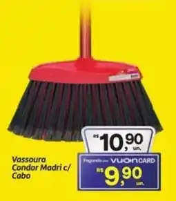 Fort Atacadista Vassoura Condor Madri c/ Cabo oferta