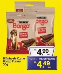 Fort Atacadista Bifinho de Carne Bonzo Purina oferta