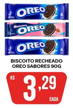 Atacadão Dia a Dia Biscoito recheado oreo sabores oferta
