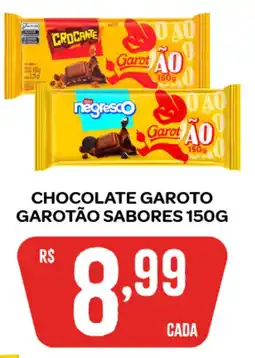 Atacadão Dia a Dia Chocolate garoto garotão sabores oferta